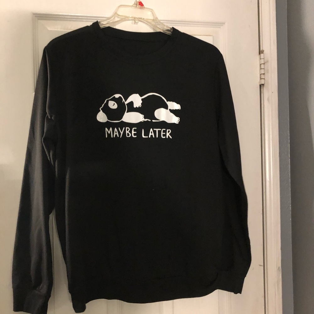 Black sweater